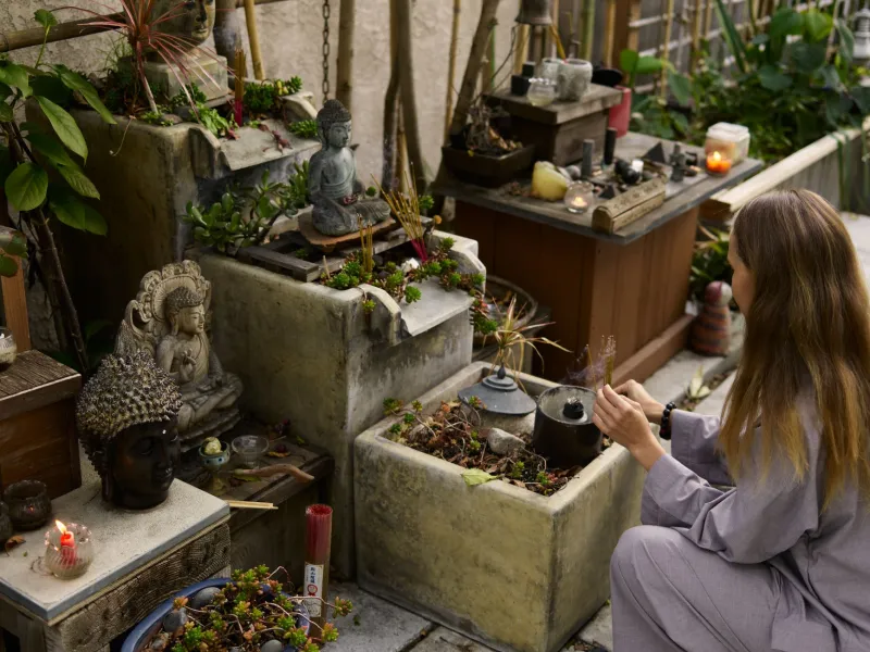The Altar You Actually Need: Building a Home Sanctuary That's Real, Not Staged