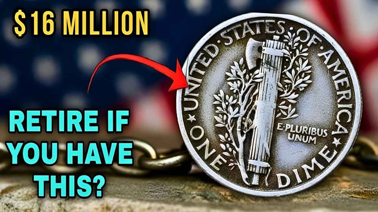 Rare Mercury Dime Worth $1.1 Million Found in Pocket – Collector’s Ultimate Treasure