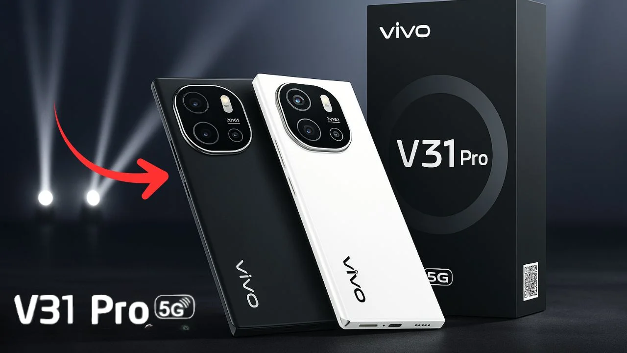 Vivo V31 Pro 5G Launched – 12GB RAM Powerhouse with 100W Fast Charging!