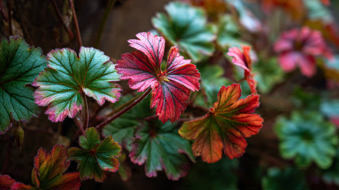 What Causes Your Geranium Leaves to Turn Red in Cold Weather?