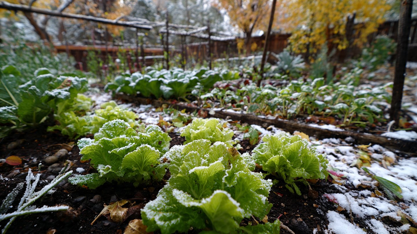 How Can You Grow a Salad Garden That Thrives Through Hard Freeze Weather?