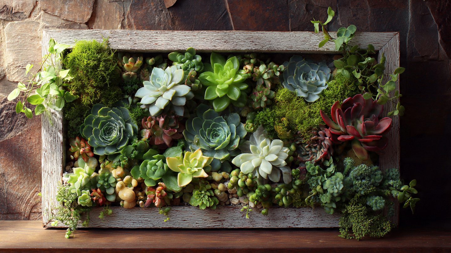How Can You Transform Old Windows into a Stunning Designer Style Succulent Frame?