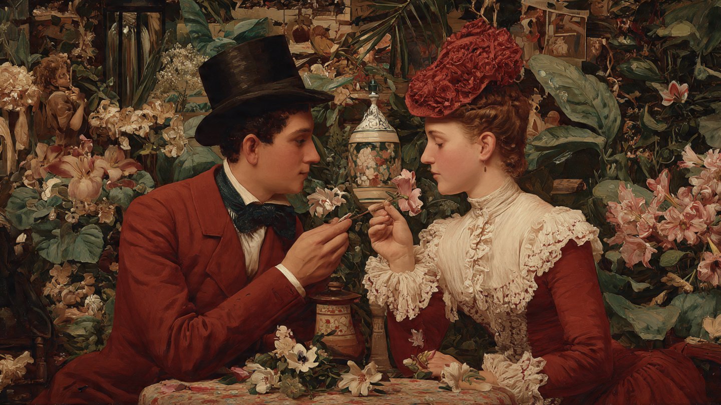 How Did Victorian Lovers Communicate Through the Secret Language of Flowers?